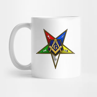 OES Masonic Emblem Order Of The Eastern Star Mug